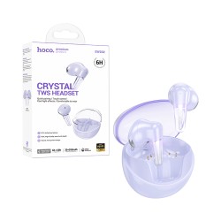 Hoco True Wireless Earbuds EW202 Magic Milky Purple Hoco True Wireless Earbuds EW202 Magic Milky Purple